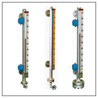 UHZ-517T30　磁翻柱液位計　（旁通管側(cè)裝，頂部指示）